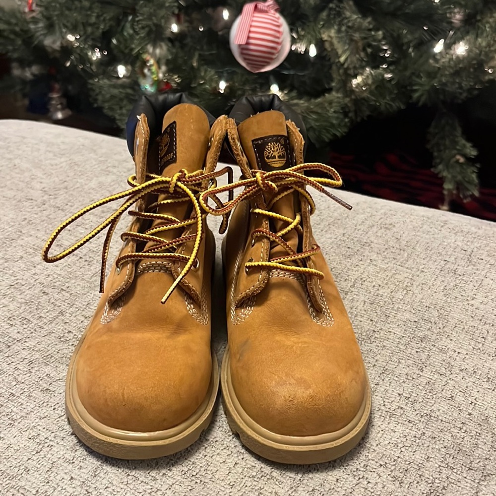 Lightly Worn Boys Size 12M Timberland Boots!